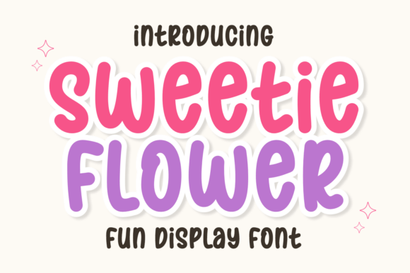 Discover the Whimsical Appeal of Sweetie Flower Font
