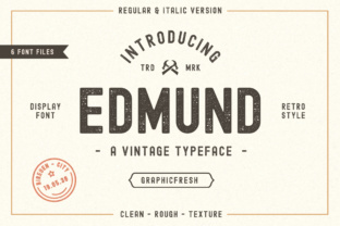 The Edmund: A Display Font with Timeless Vintage Charm